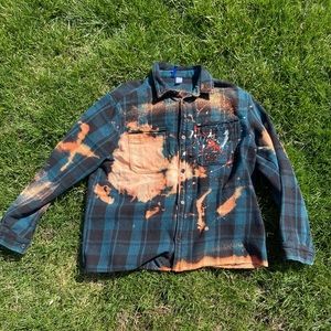 Blue Plaid Flannel ❌❌ SOLD